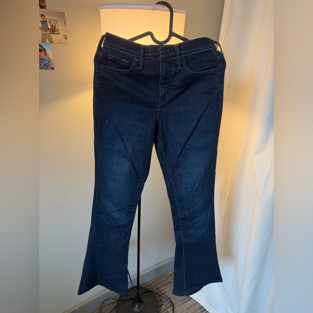 Banana Republic Deep Indigo Flare Jeans